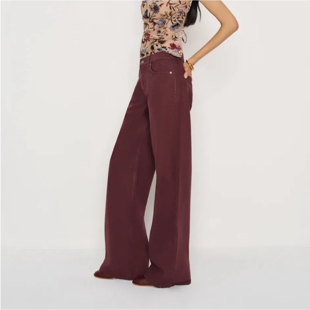 NWOT Reformation Cary Low Rise Slouchy Wide Leg Jeans